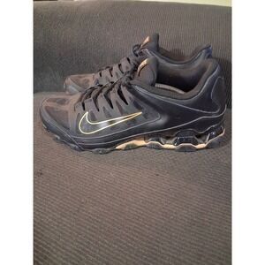 Nike Reax 8 TR Shoes Mens 13 Mesh‎ Black Metallic Gold Sneakers Athleisure
